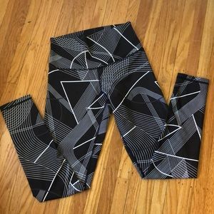 DYI High Rise Abstract Leggings, M